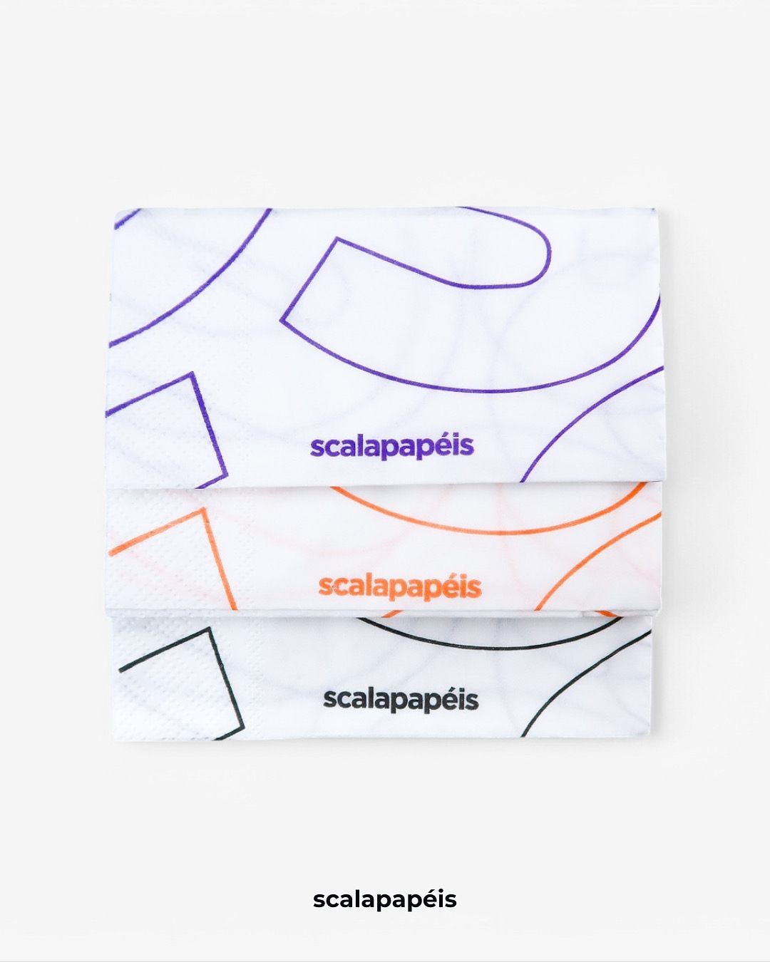 Guardanapos estampados da Scala Papéis